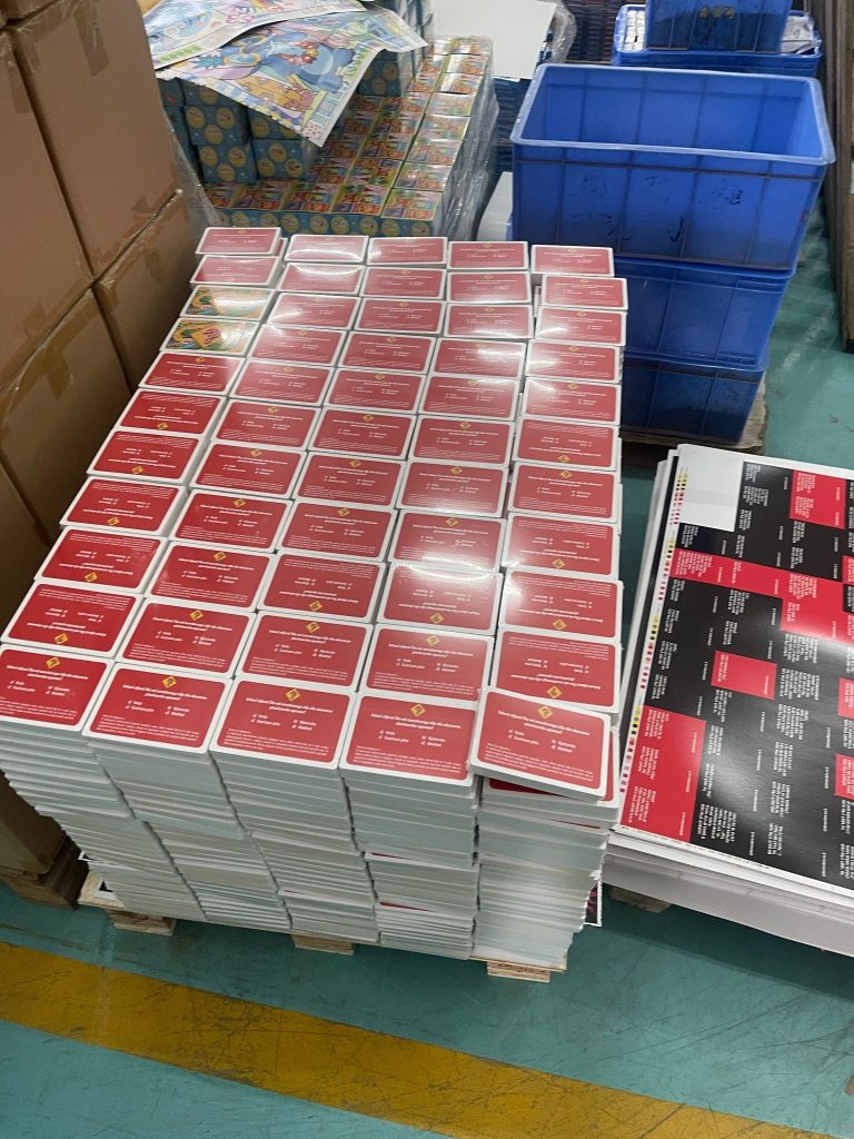 card game production compressed